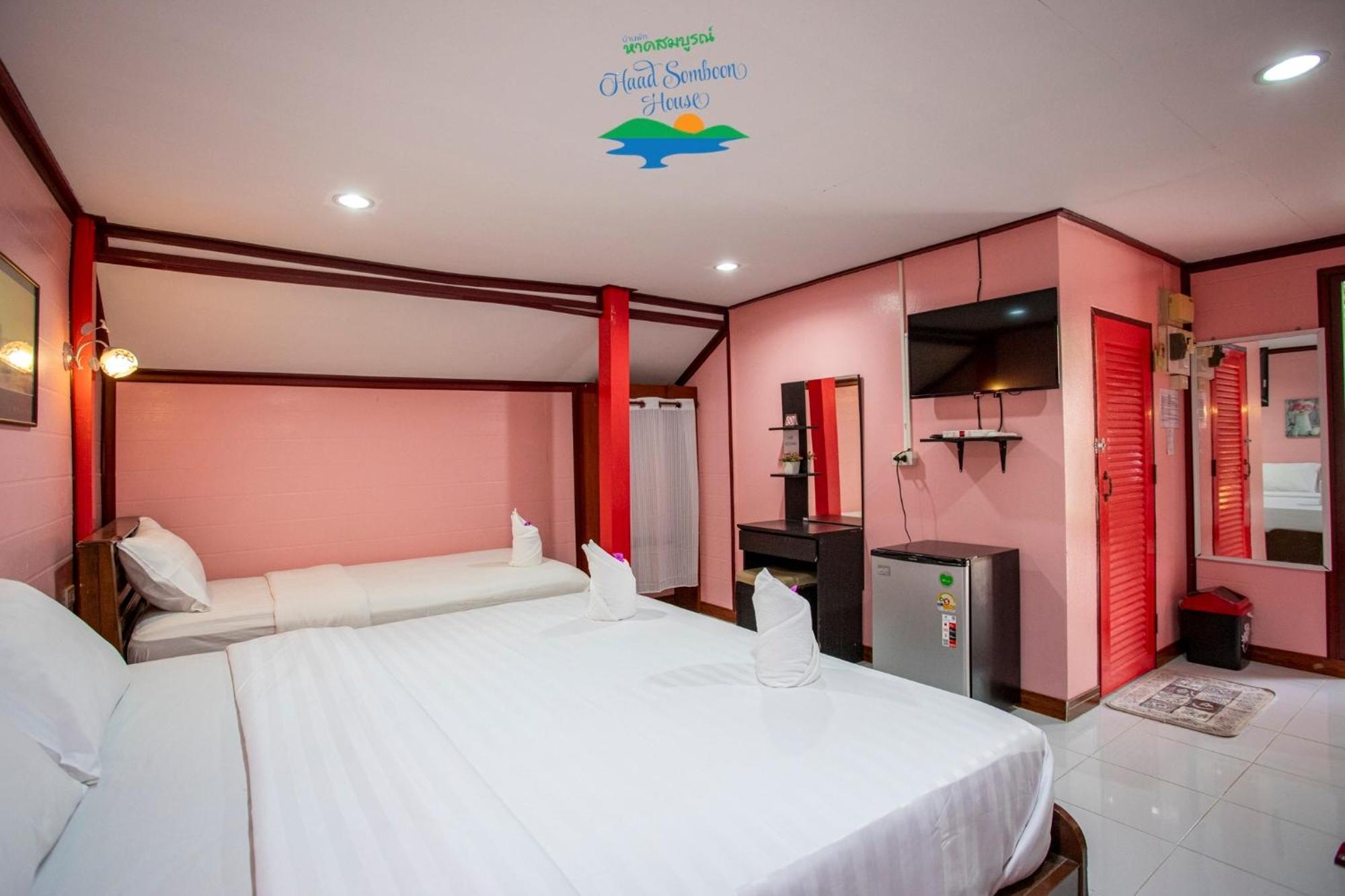 Hotel Haad Somboon House Bang Saphan Exterior foto